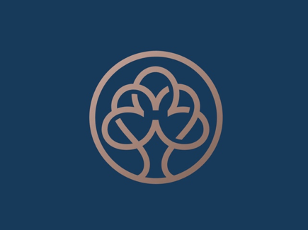 Logo hình dạng hình học đơn giản