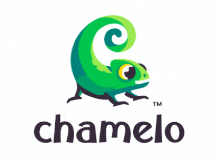 Logo động phong cách phẳng