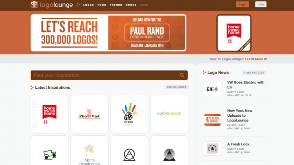Những nơi giúp bạn tìm cảm hứng thiết kế logo