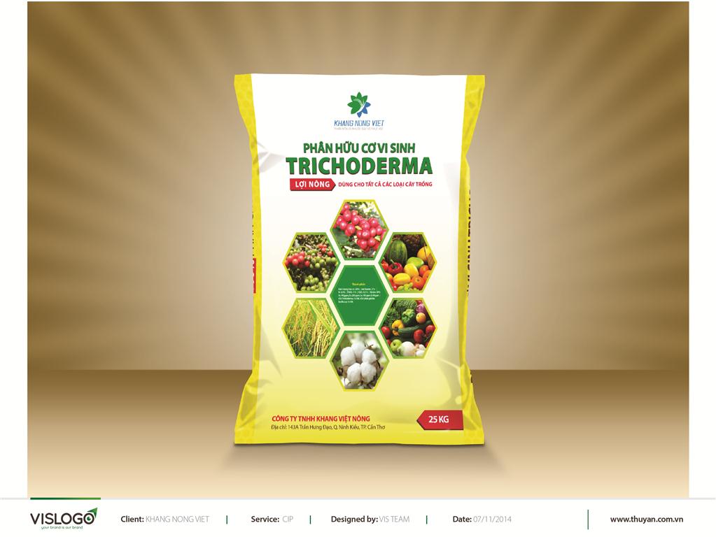 Thiết kế bao bì phân bón Khang Nông Việt