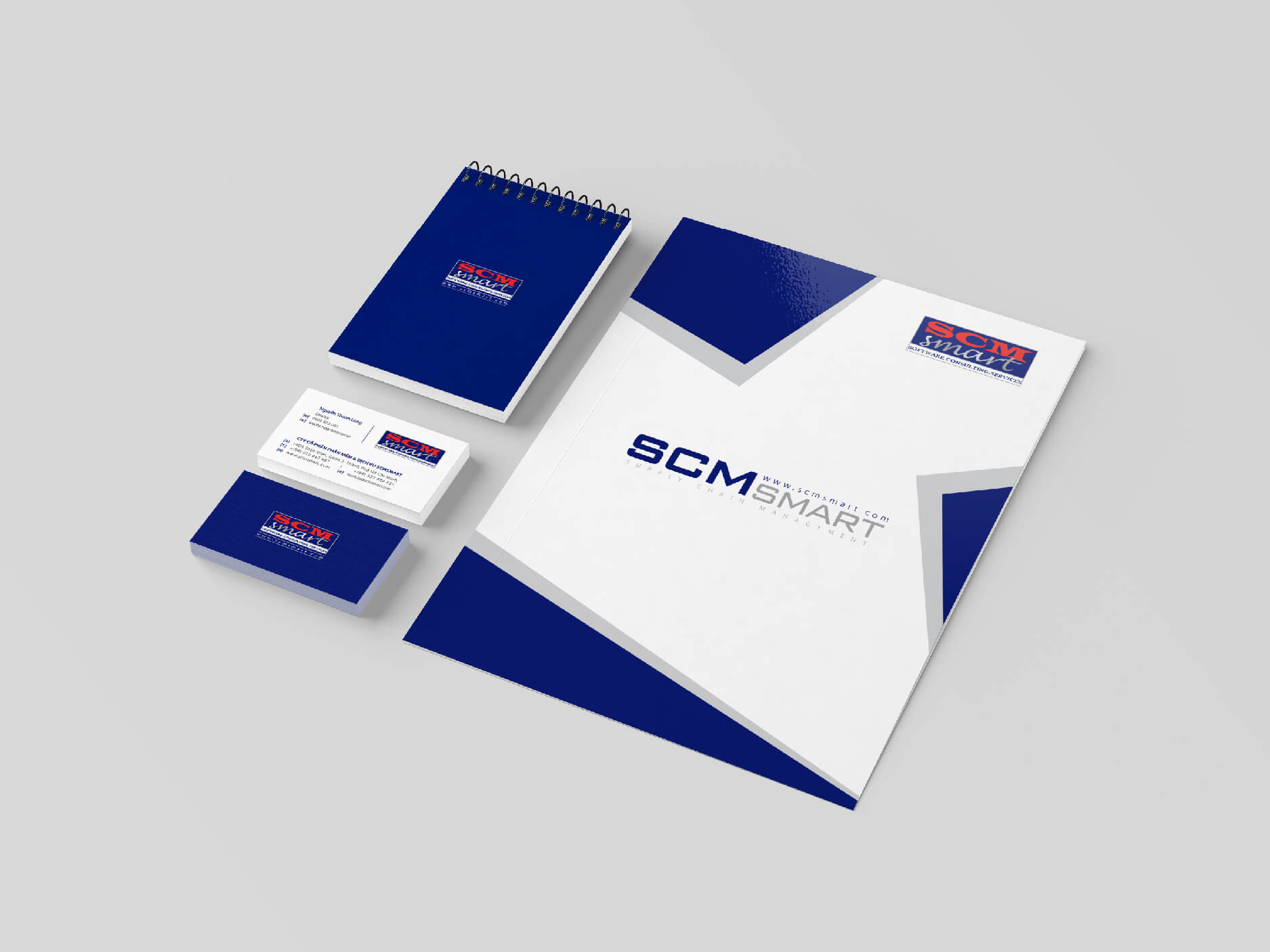 Thiết kế CIP - Công ty Phần mềm SCM SMART