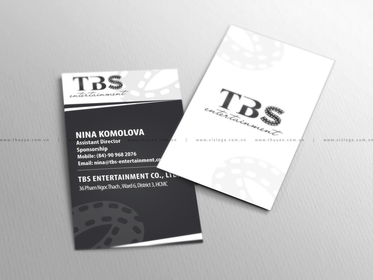 Thiết kế logo, CIP - TBS Entertainment