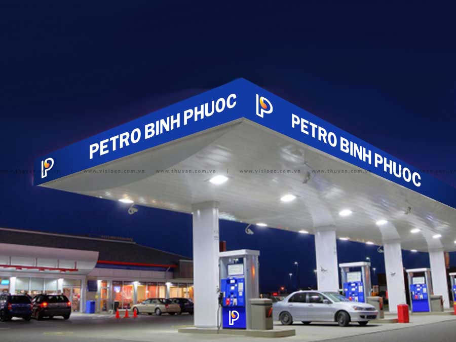 Thiết kế logo - Công ty xăng dầu PETRO BÌNH PHƯỚC