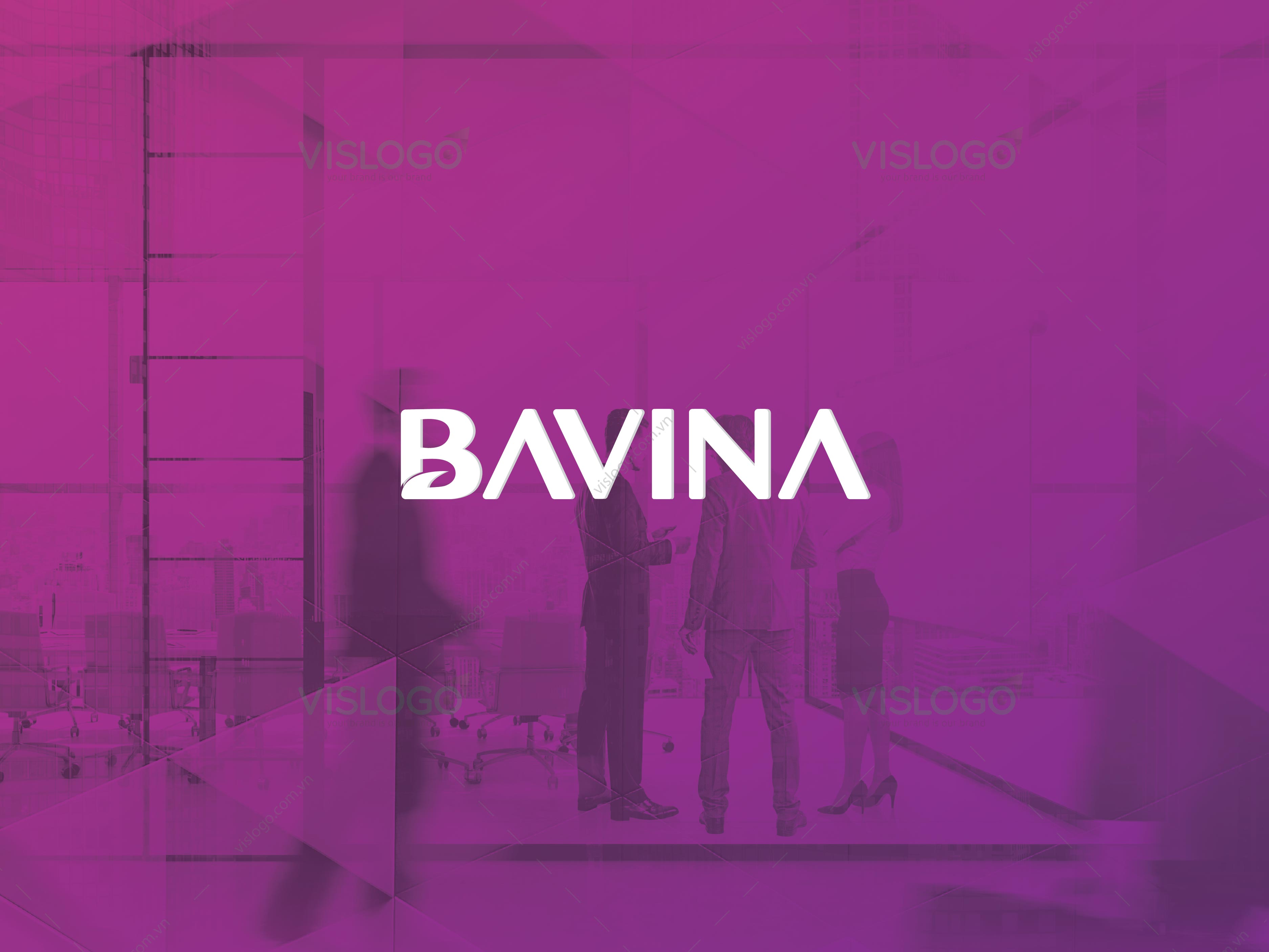 Thiết kế logo thương hiệu BAVINA
