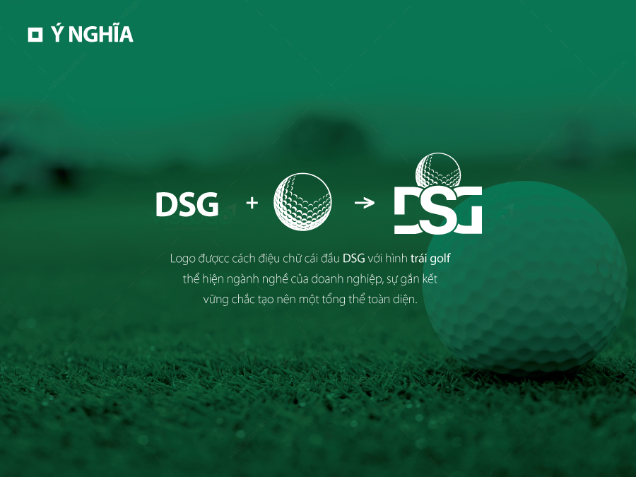 Thiết kế logo, nhận diện thương hiệu GOLF DSG