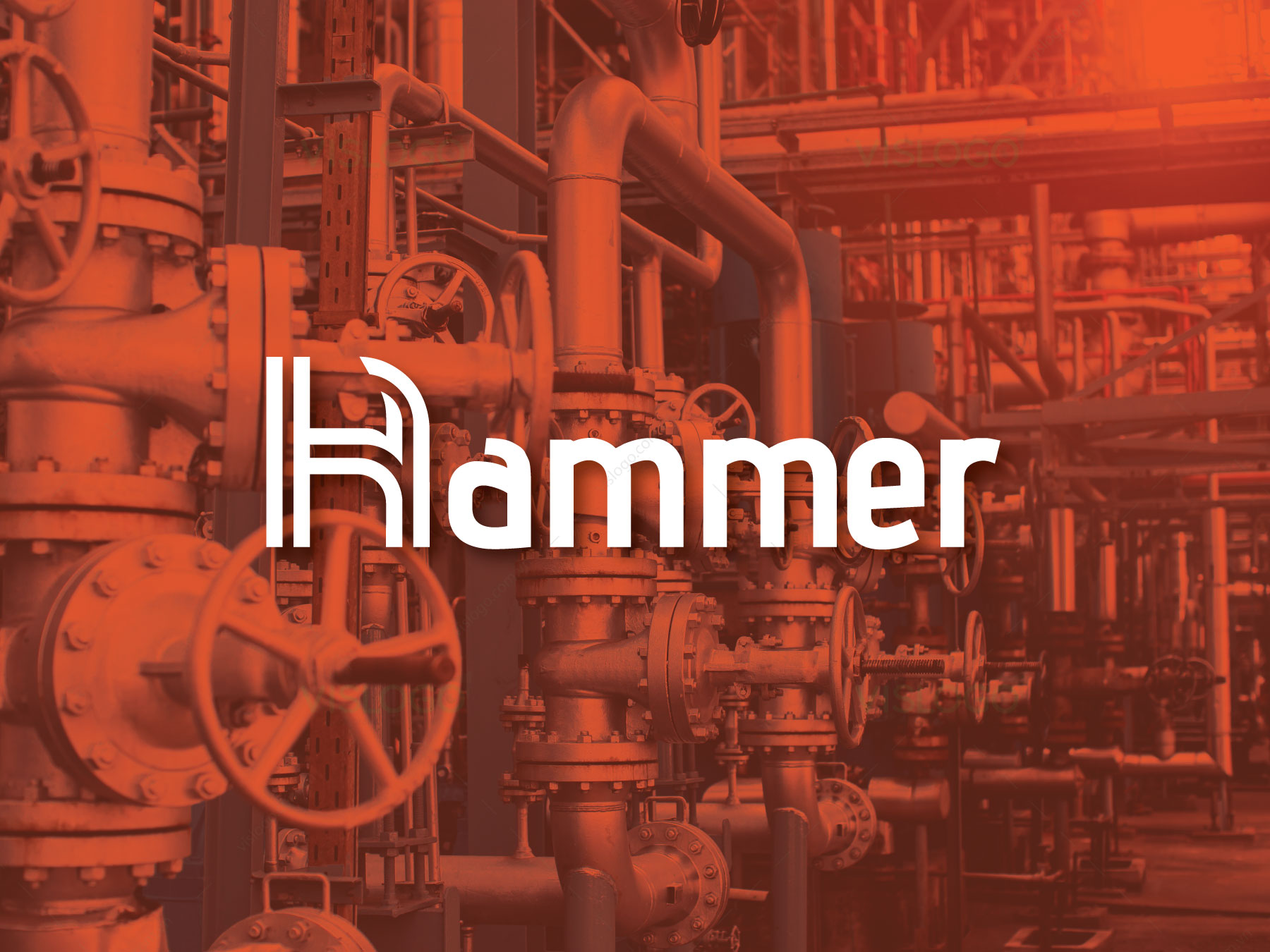 Thiết kế logo, ấn phẩm nhận diện thương hiệu Cơ khí HAMMER