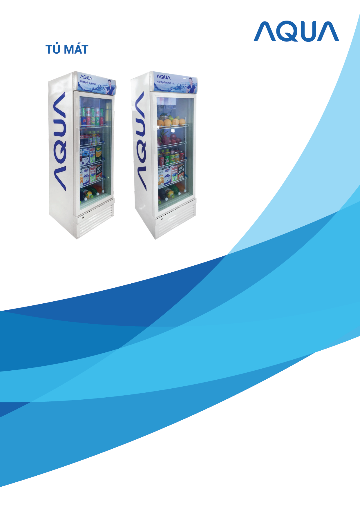 Thiết kế brochure Điện máy AQUA